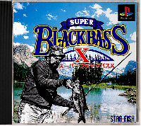 Super Black Bass X JP Playstation JP box art